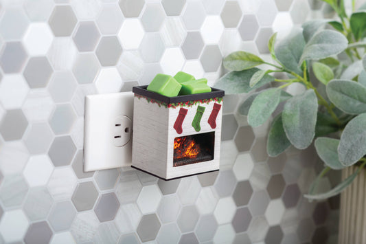 Pluggable Fragrance Warmer-Premium Holiday Fireplace