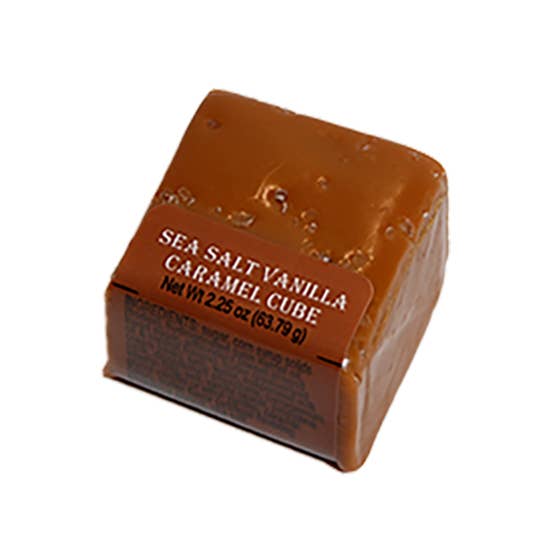 2.25 oz Dulce De Leche Caramel: Sea Salt Vanilla - Fresh Start Candles
