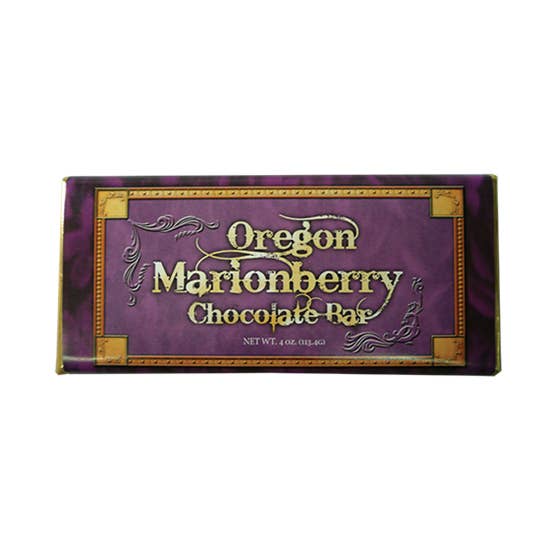 3 oz Solid Marionberry Milk Chocolate Bar - Oregon - Fresh Start Candles