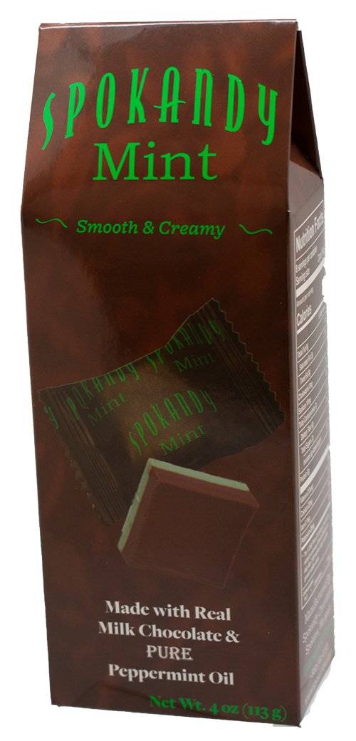 4oz Chocolate & Green Mint Tote - Fresh Start Candles