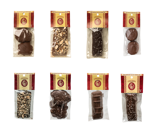 Spokandy Dark Chocolate English Almod Toffee Bar