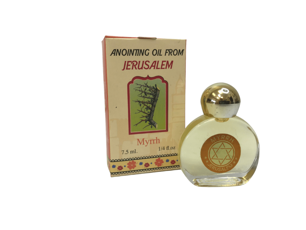 Anointing Oil from Jerusalem,7.5ml/0,25floz: Frankincense and Jasmin - Fresh Start Candles
