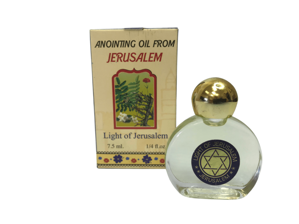 Anointing Oil from Jerusalem,7.5ml/0,25floz: Frankincense and Jasmin - Fresh Start Candles