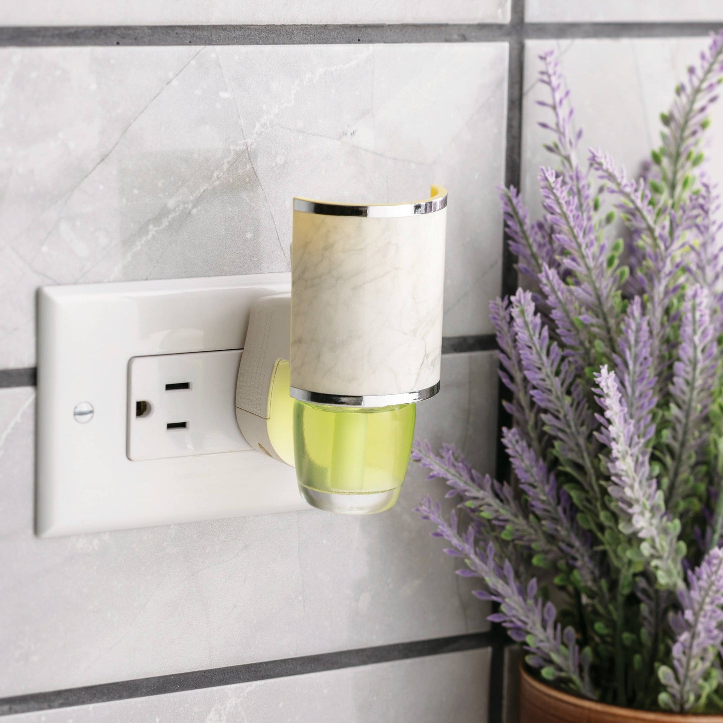 Marble WallScents™ Fragrance Warmer Pluggable