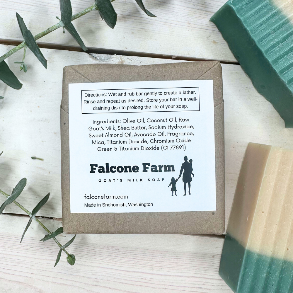Eucalyptus Soap | Mental Health Humor | 4 oz Goat Milk Soap