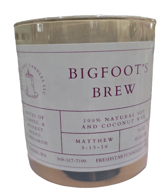 Bigfoot's Brew 8oz - Fresh Start Candles