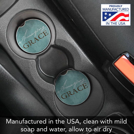 Car Coaster Amazing Grace Bulk Stone Car - Fresh Start Candles