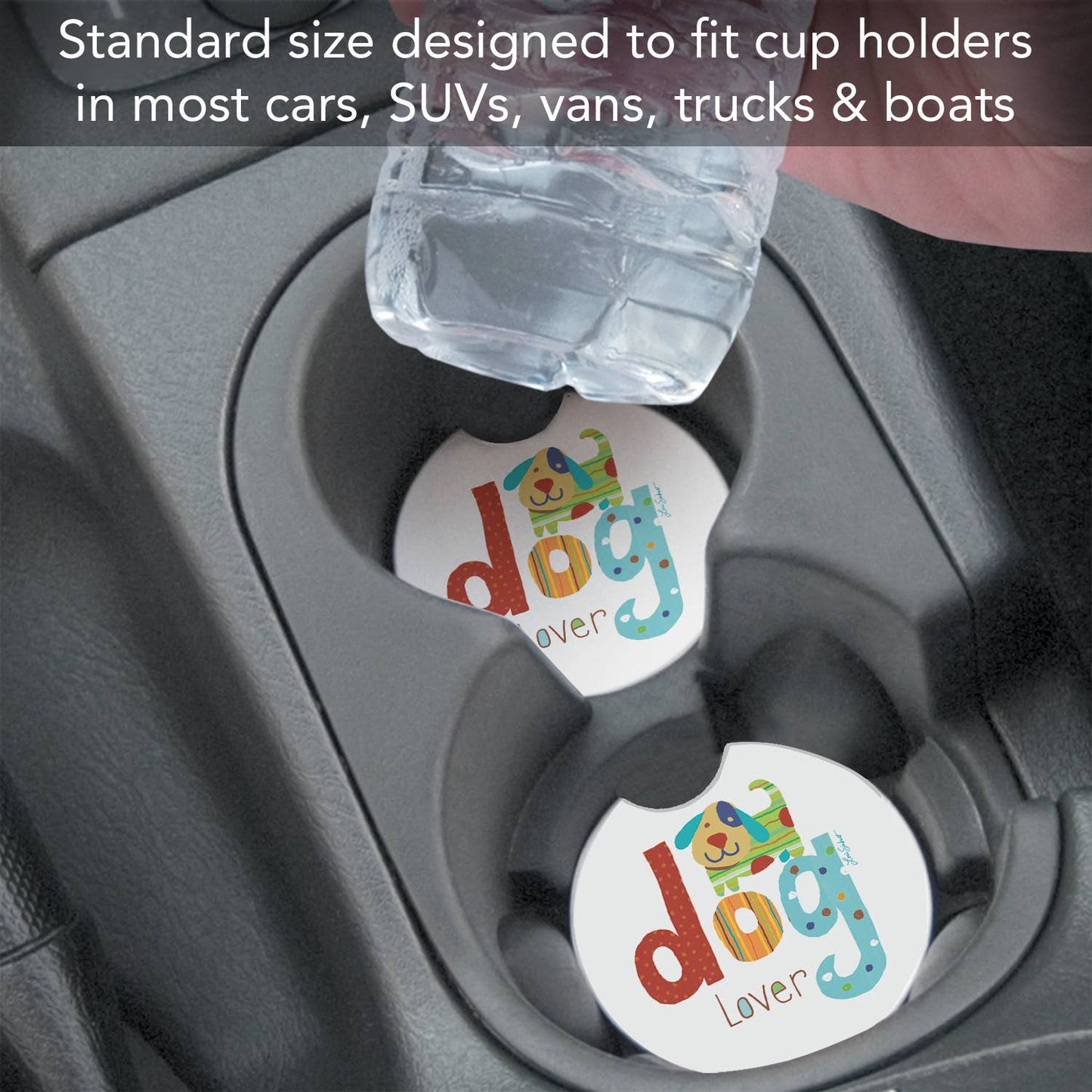 Car Coaster Dog Lover Bulk Absorbent Stone - Fresh Start Candles