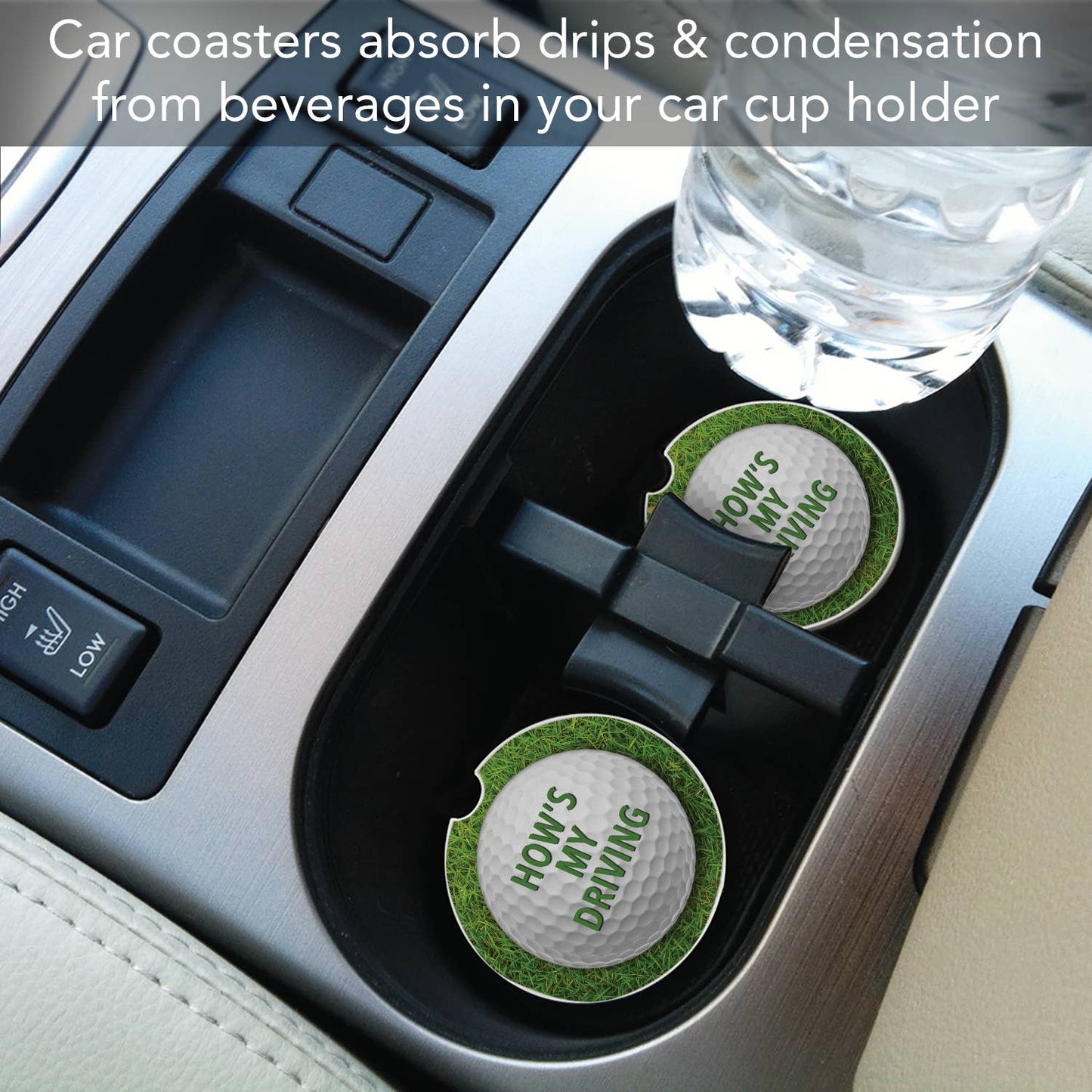 Car Coaster How's My Driving Bulk Stone - Fresh Start Candles