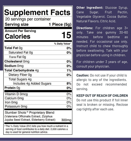 Children's GummiMED - Slumber Shots Sleep Gummies - Fresh Start Candles