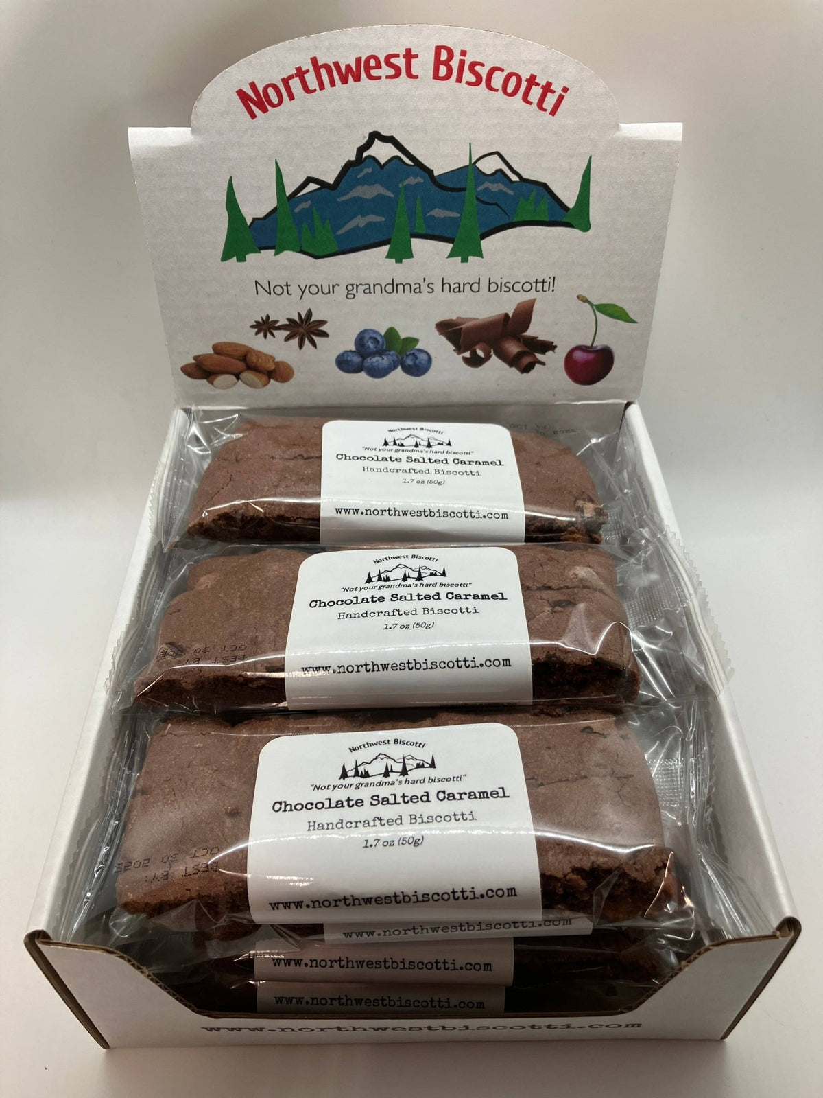 Chocolate Salted Caramel Biscotti - Fresh Start Candles