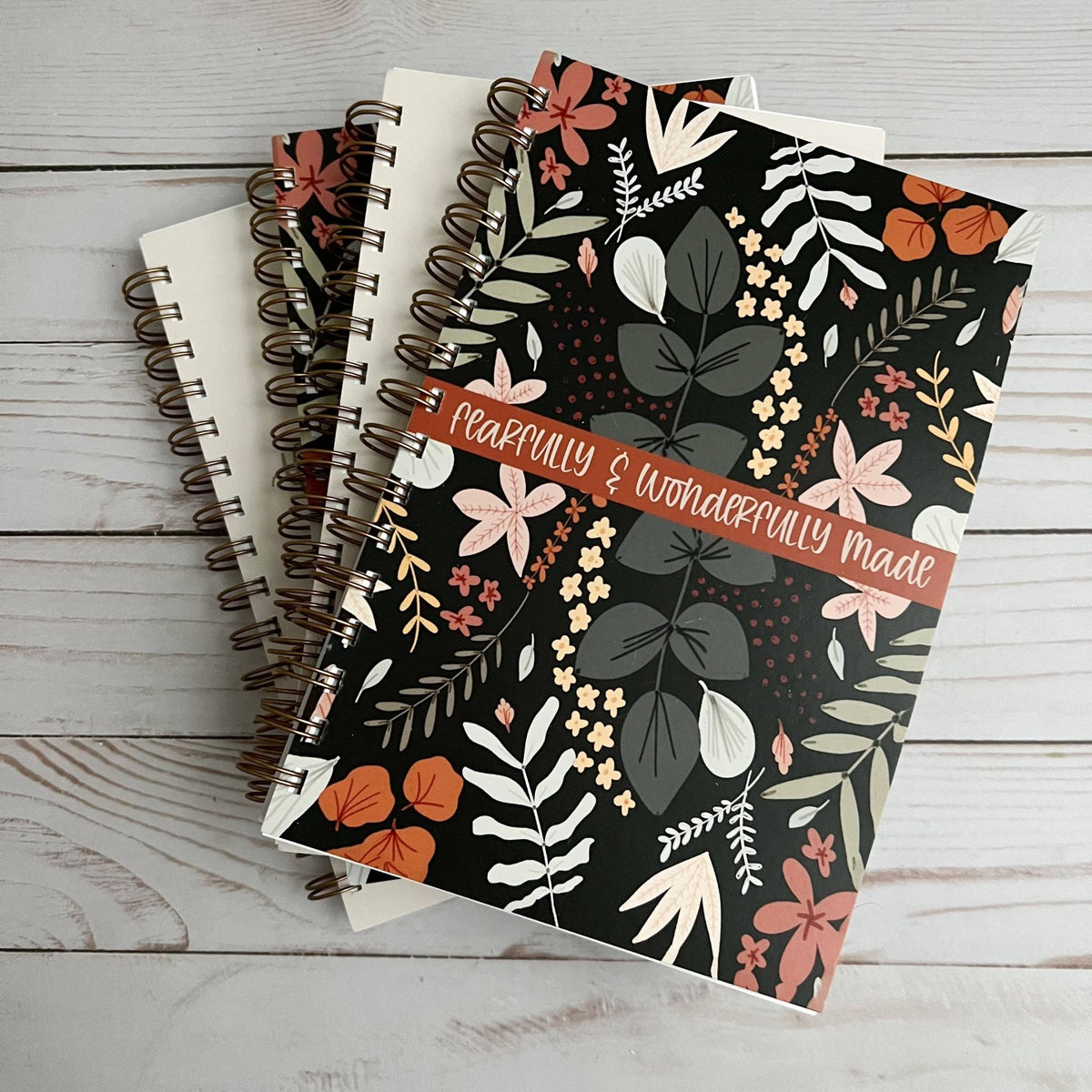 Christian Notebook | Bible journal | Faith sermon notes - Fresh Start Candles