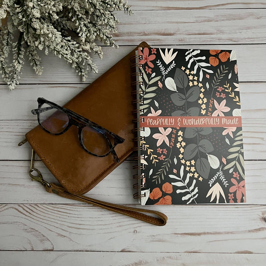 Christian Notebook | Bible journal | Faith sermon notes - Fresh Start Candles