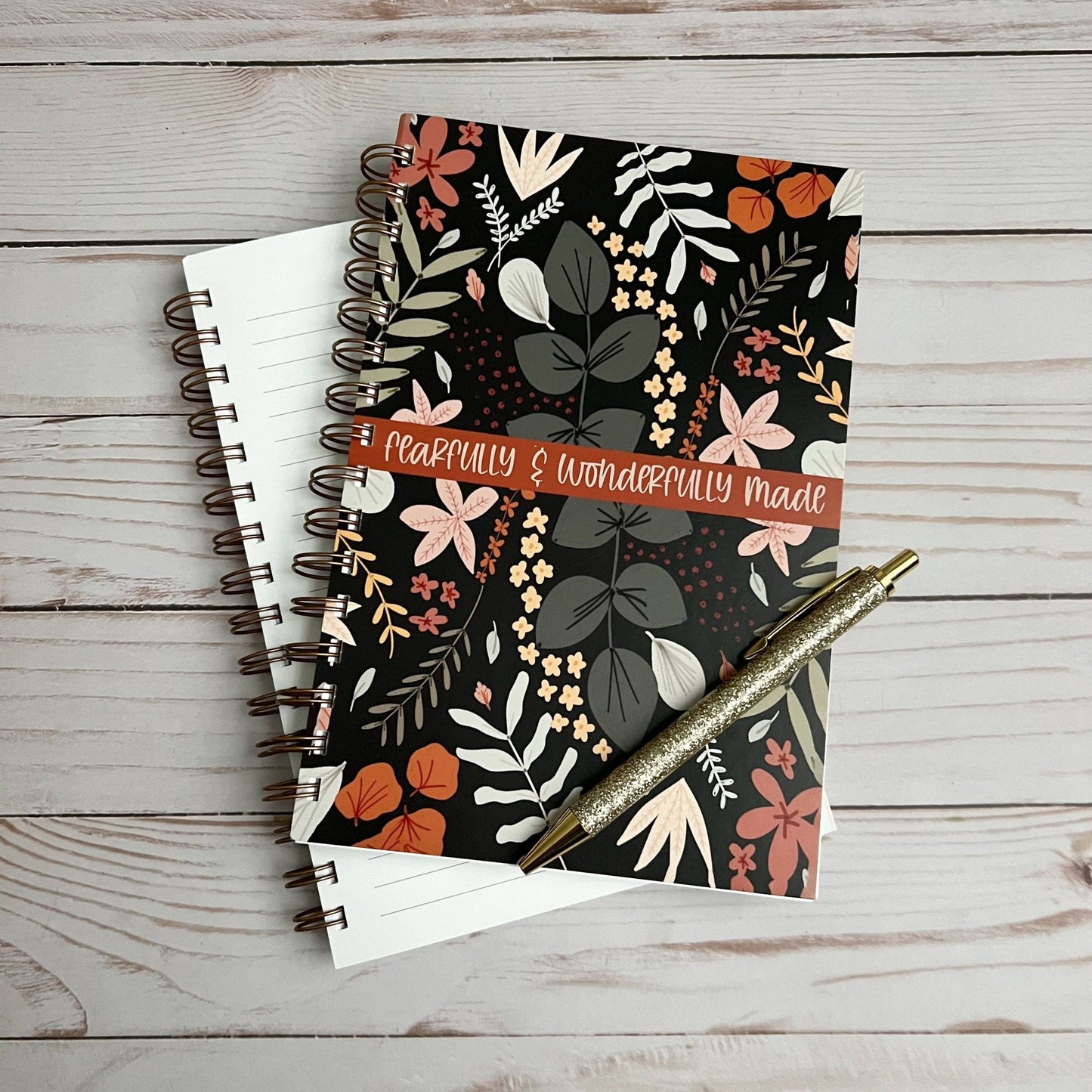 Christian Notebook | Bible journal | Faith sermon notes - Fresh Start Candles