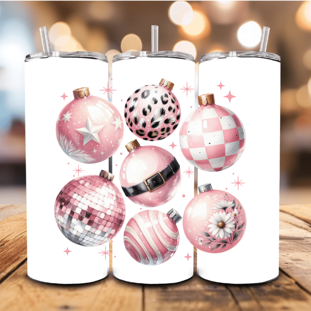 Christmas Ornaments Tumbler - Fresh Start Candles