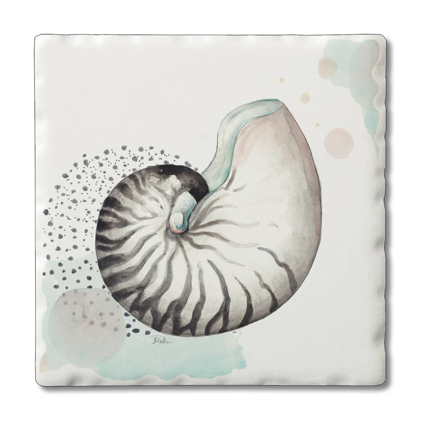 Coaster Octopus Ocean Single Tile - Fresh Start Candles