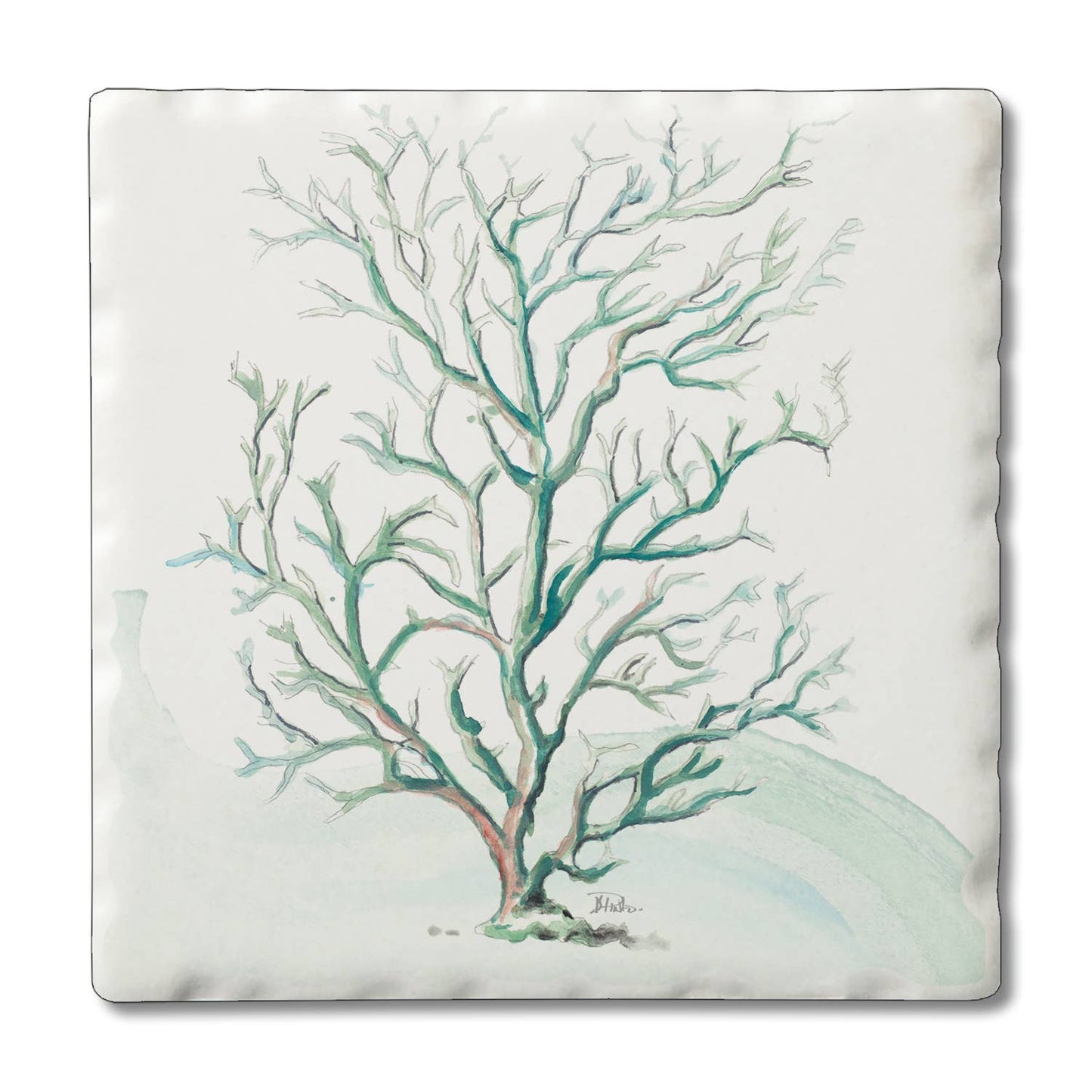 Coaster Octopus Ocean Single Tile - Fresh Start Candles