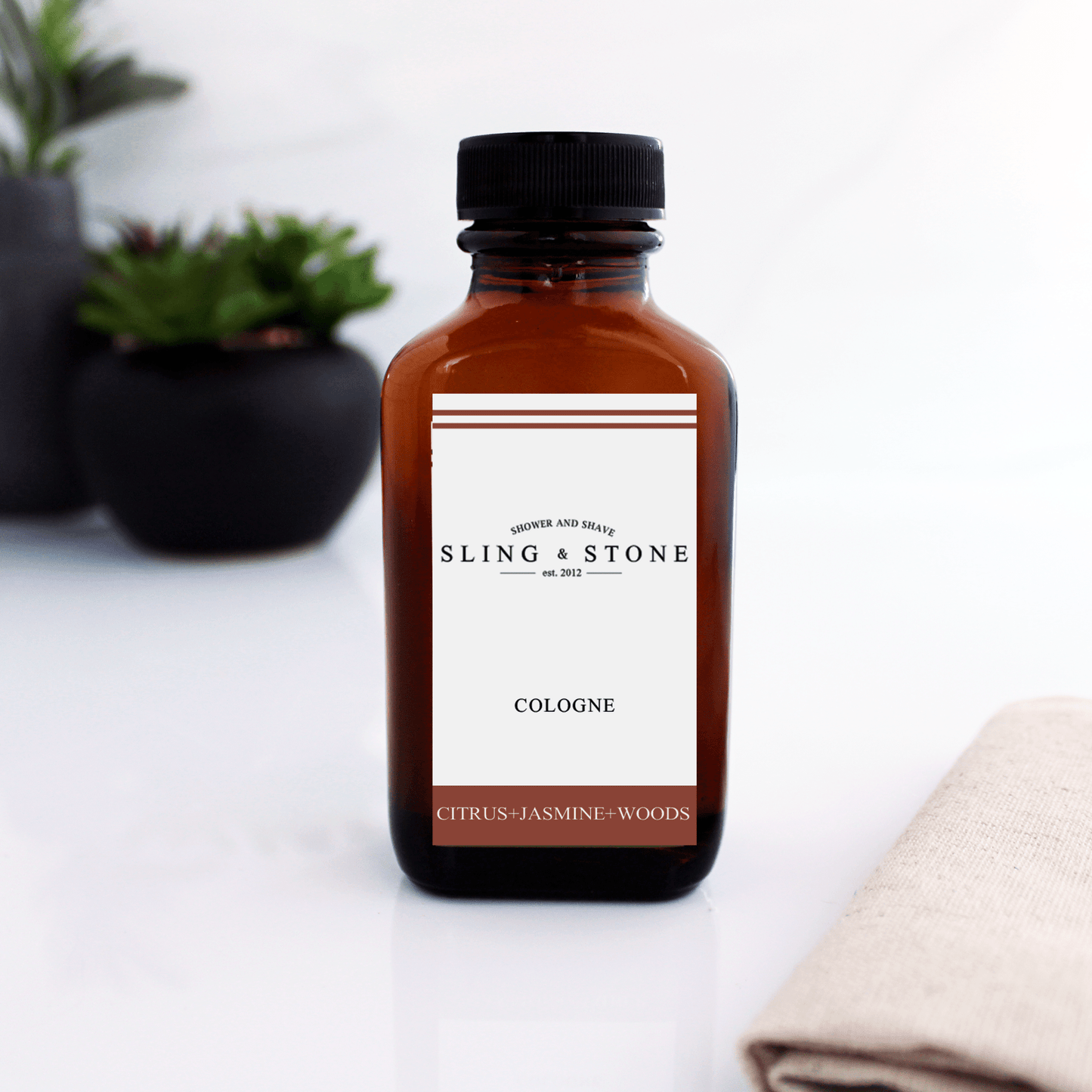 Cologne Citrus + Jasmine + Woods - Fresh Start Candles