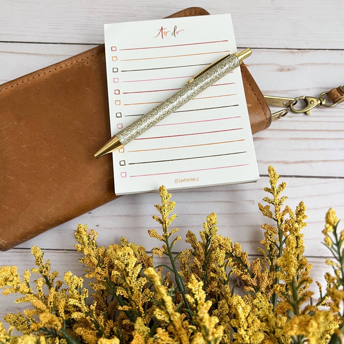 Cute to do list notepad | Handmade notepads - Fresh Start Candles