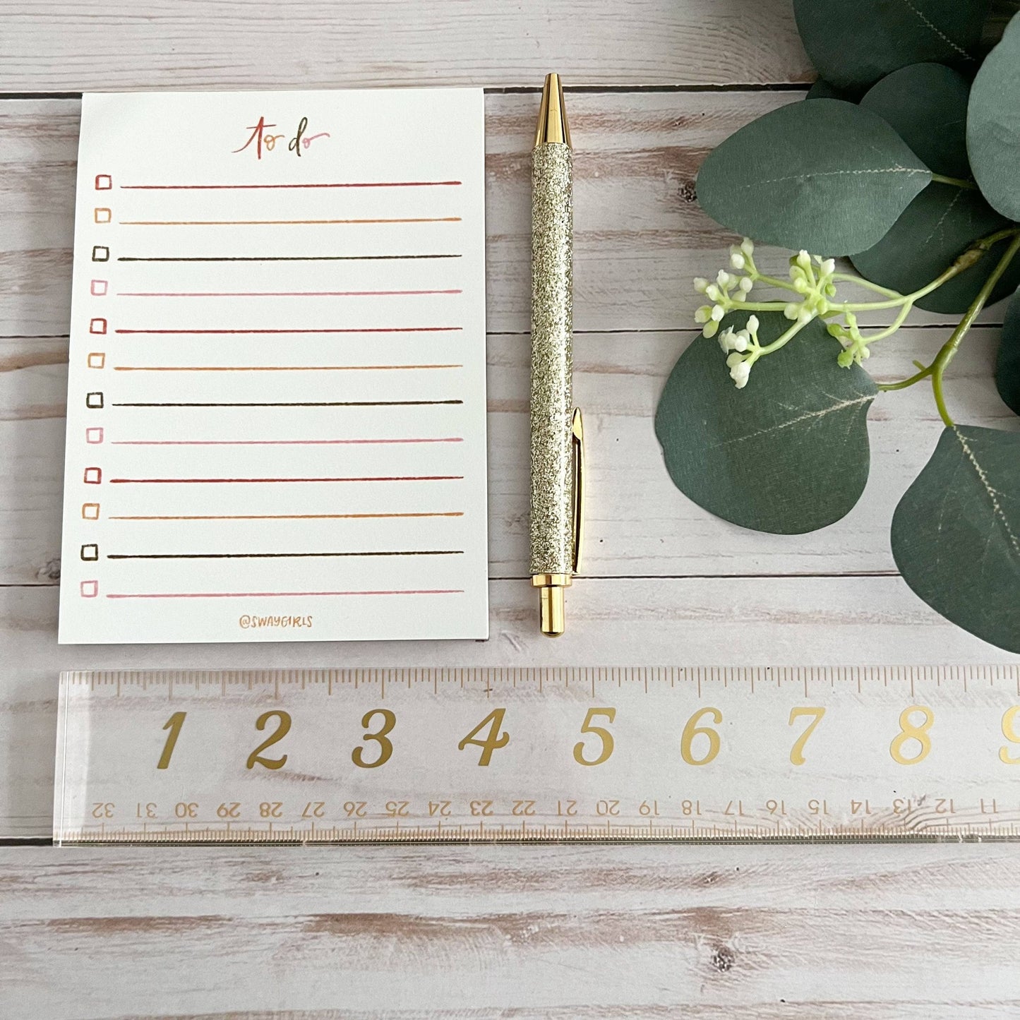 Cute to do list notepad | Handmade notepads - Fresh Start Candles