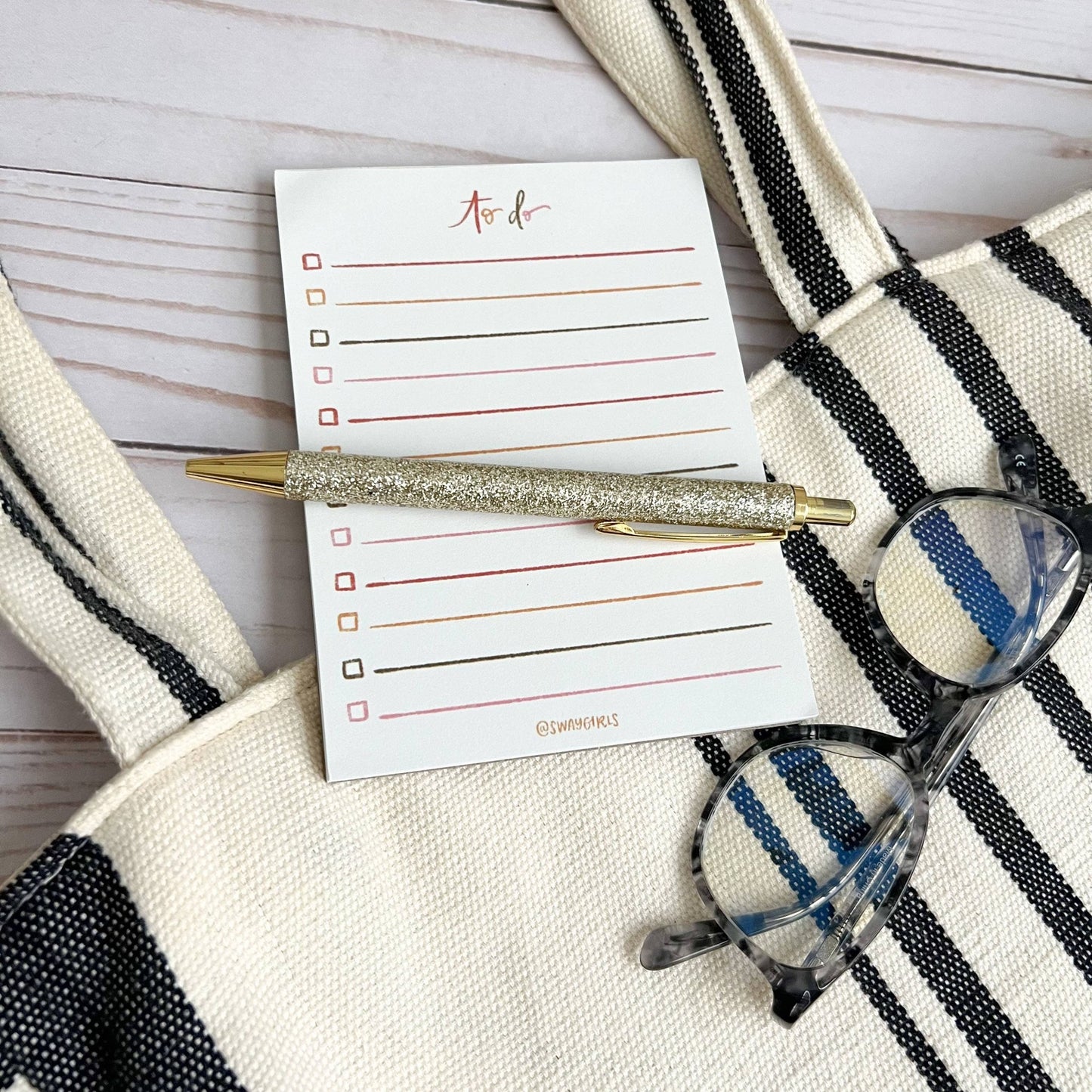 Cute to do list notepad | Handmade notepads - Fresh Start Candles