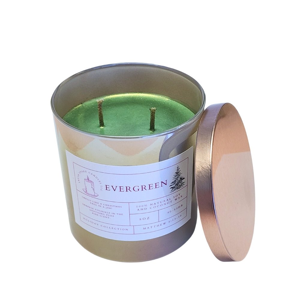 Evergreen 8oz - Fresh Start Candles
