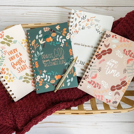 Every Day is a Fresh Start Notebook | Cute journals - Fresh Start Candles