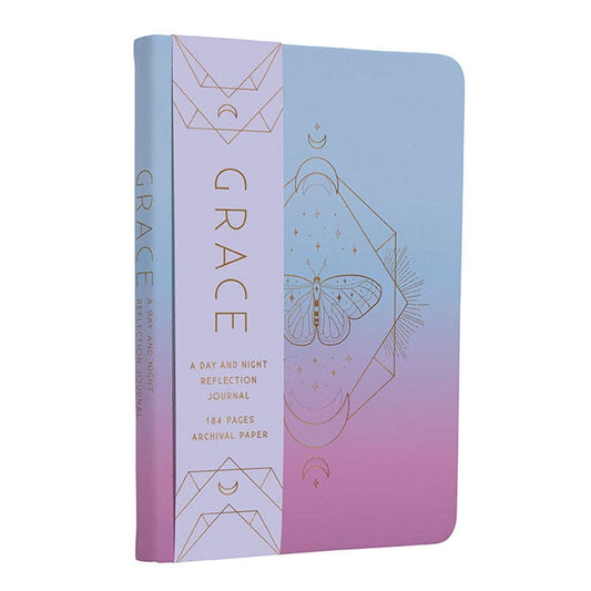 Grace: Day and Night Reflection Journal - Fresh Start Candles