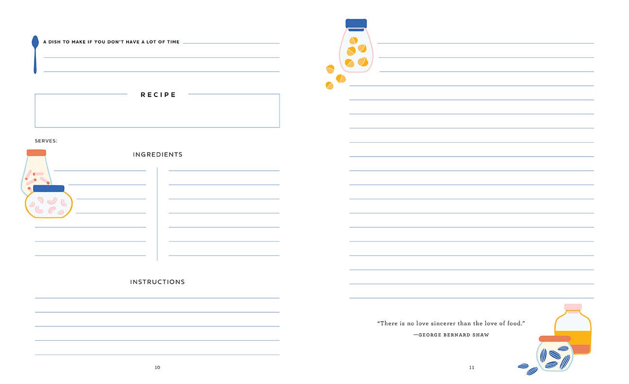 Grandmother's Recipe Journal - Fresh Start Candles