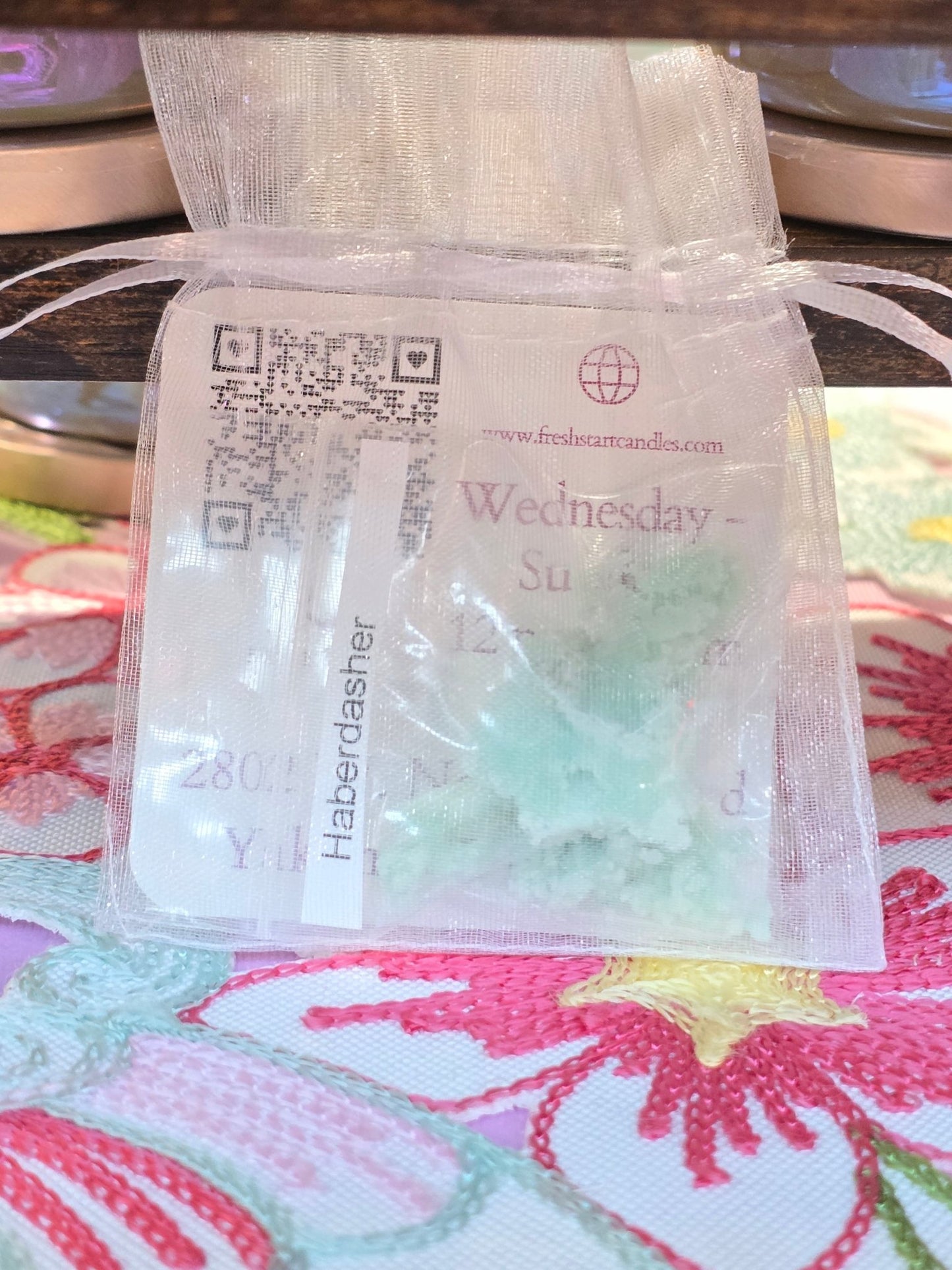 Habadasher Sample Bag - Fresh Start Candles