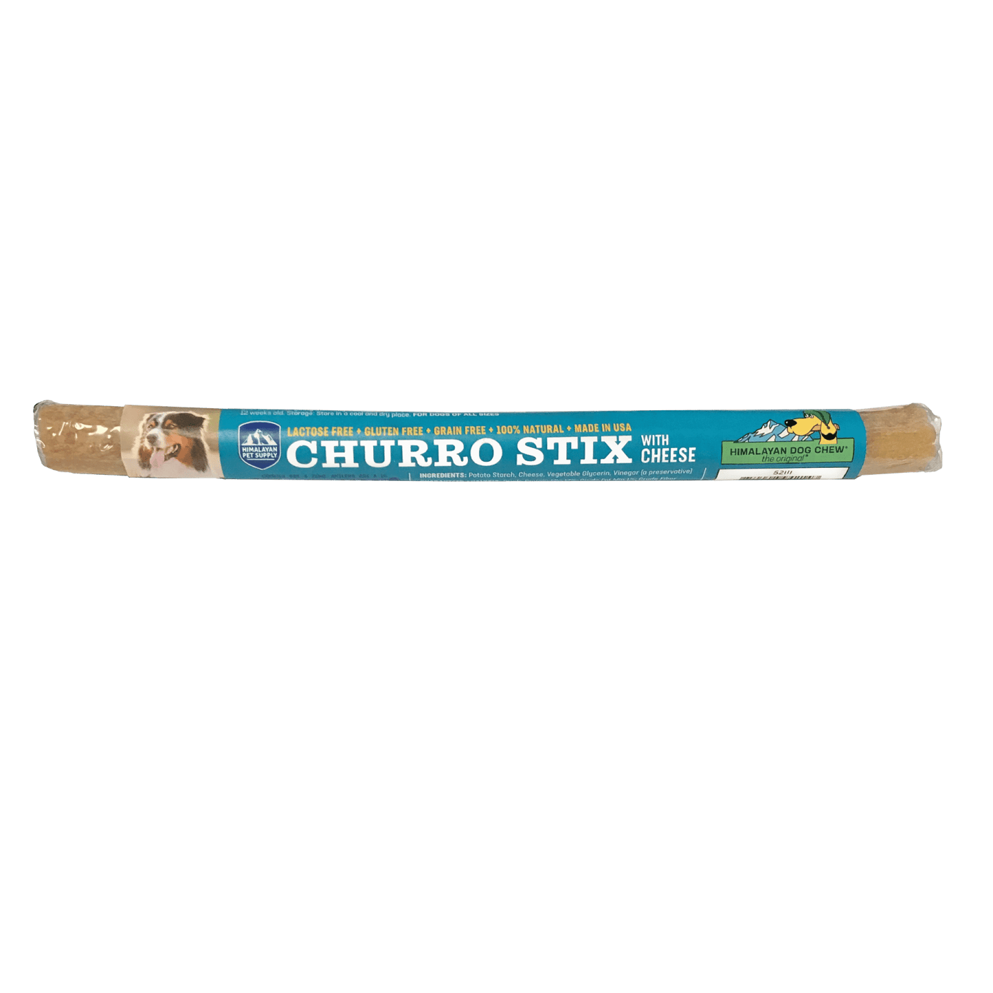 Himalayan Dog Chew Churro 10" Cheese - Fresh Start Candles