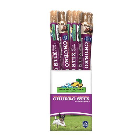 Himalayan Dog Chew Churro 10" Water Buffalo - Fresh Start Candles