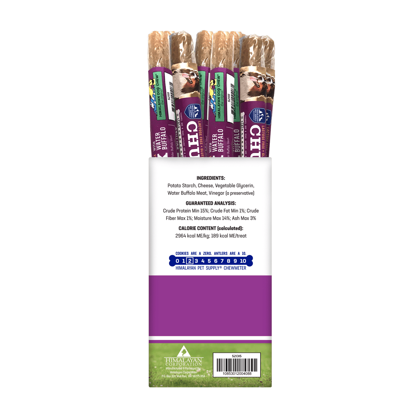 Himalayan Dog Chew Churro 10" Water Buffalo - Fresh Start Candles
