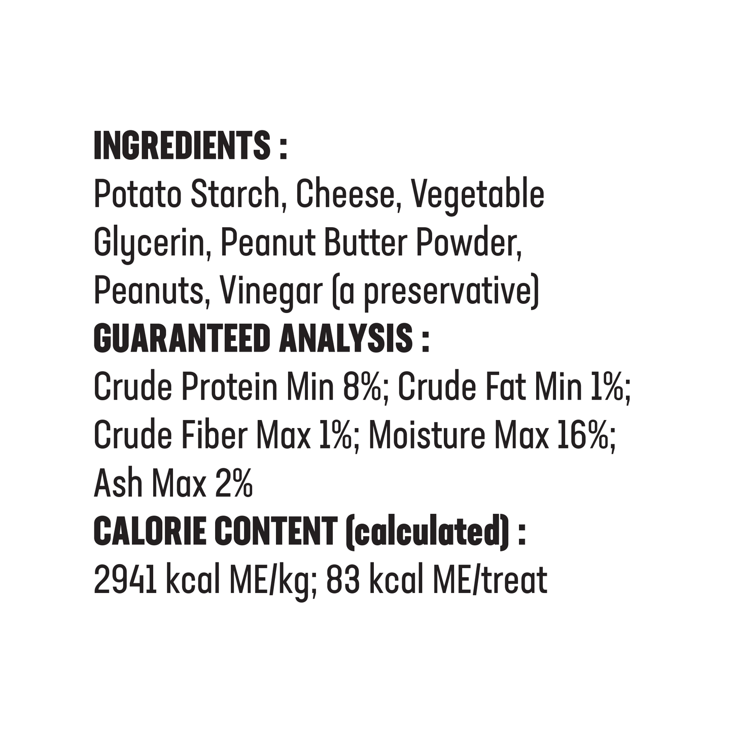 Himalayan Dog Churro - Peanut Butter - Fresh Start Candles