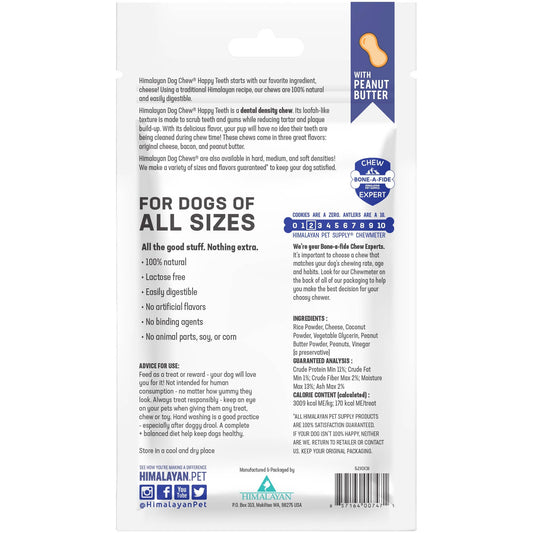 Himalayan Dog Happy Teeth - Peanut Butter - Fresh Start Candles