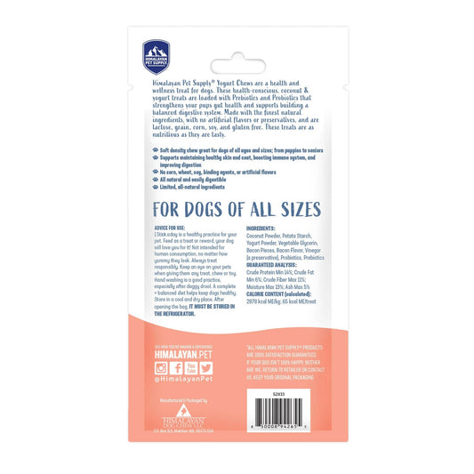 Himalayan Dog Yogurt Sticks - Bacon 5ct - Fresh Start Candles