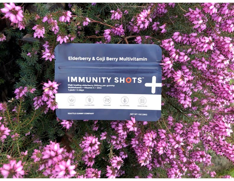 Immunity Shots Elderberry Goji Berry Multivitamin 4 - Serving - Fresh Start Candles