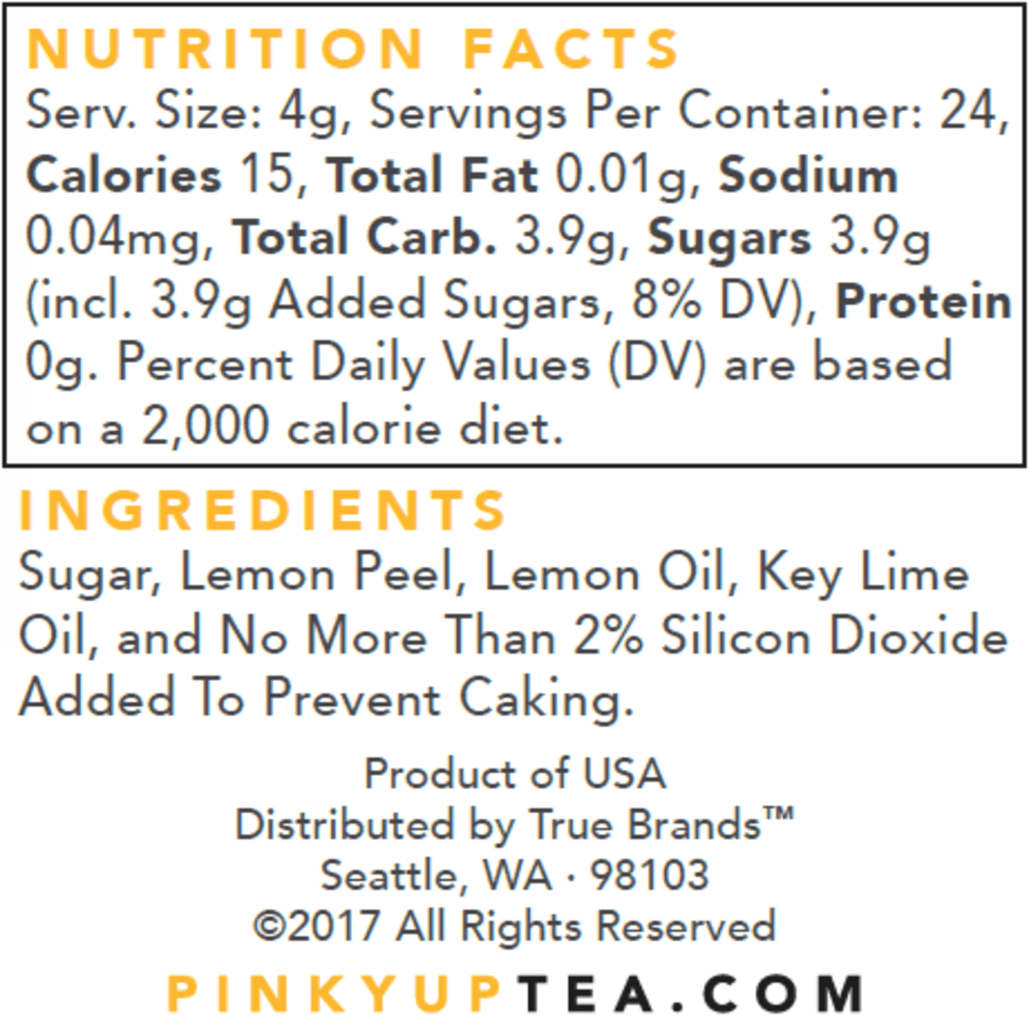 Lemon Sugar 3.5oz Glass Jar - Fresh Start Candles