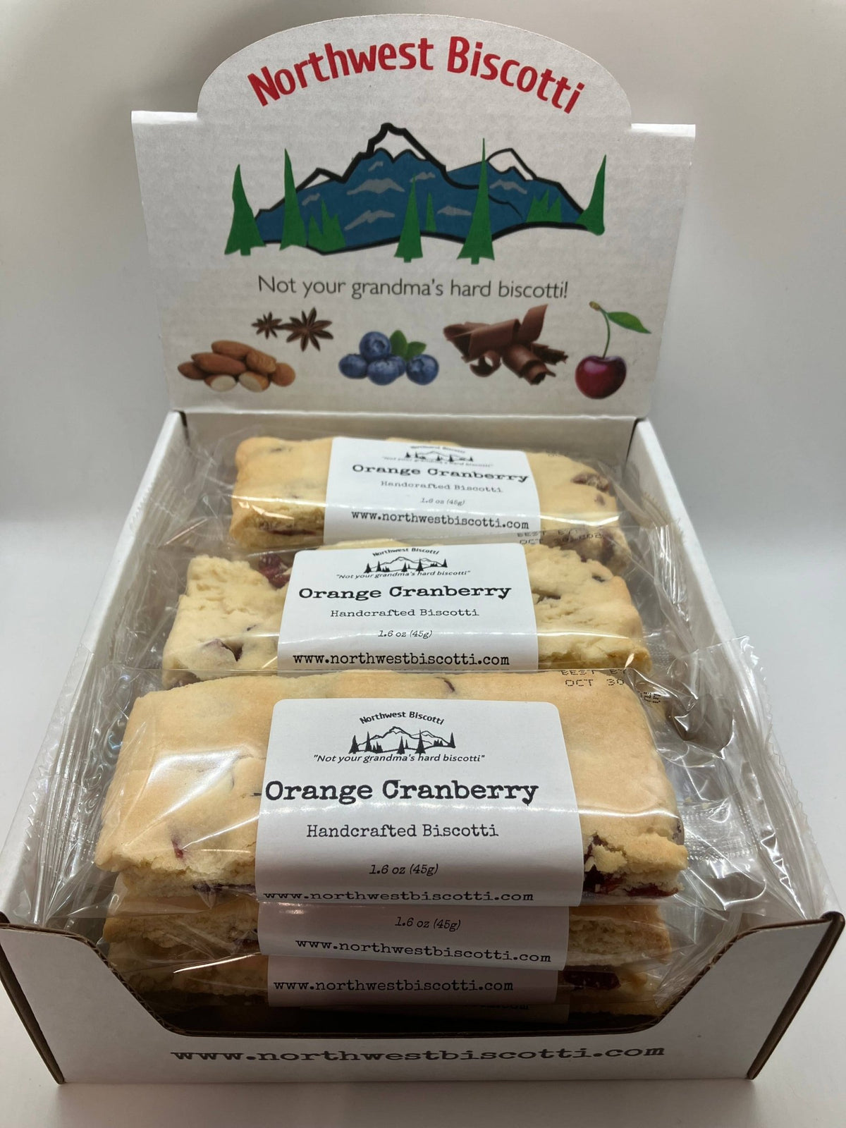 Orange Cranberry Biscotti - Fresh Start Candles
