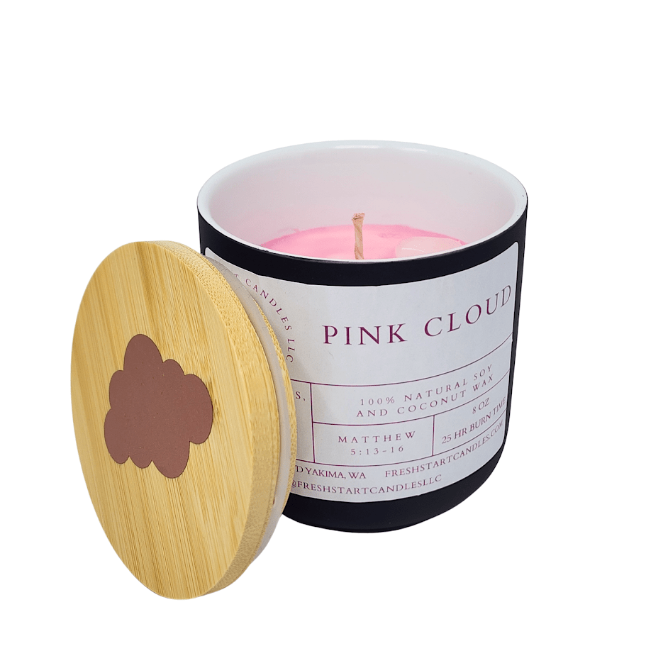 Pink Cloud 8oz - Fresh Start Candles