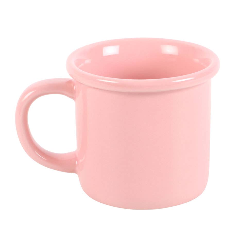 Pink Gingerbread Latte Christmas Mug - Fresh Start Candles
