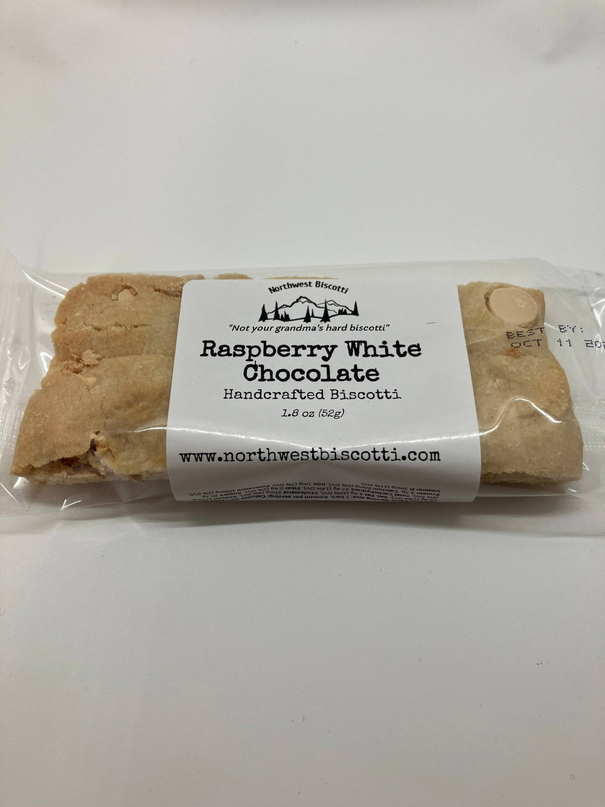 Raspberry White Chocolate Biscotti - Fresh Start Candles