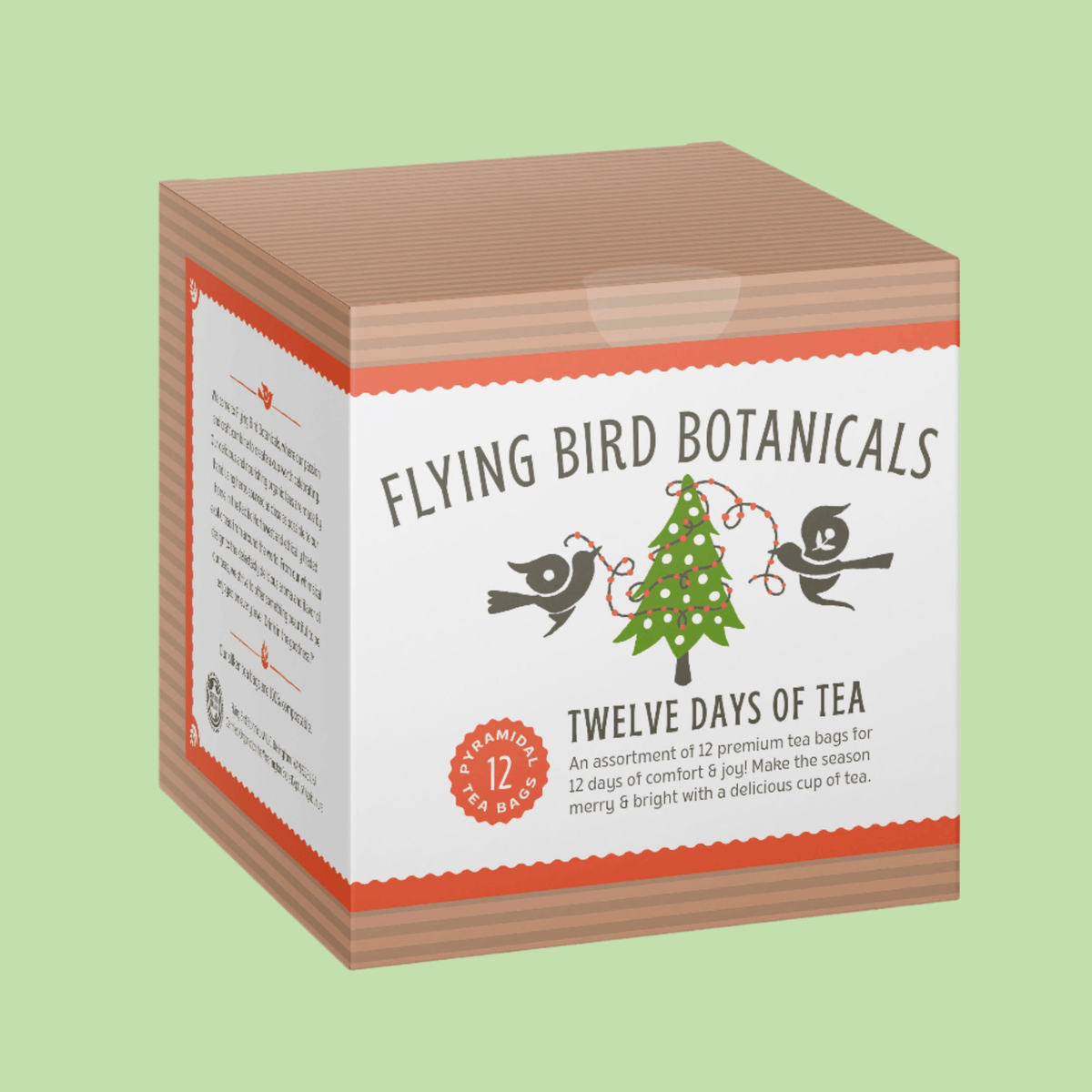 Sampler Box "12 Days of Tea" - Case of 3 - Fresh Start Candles