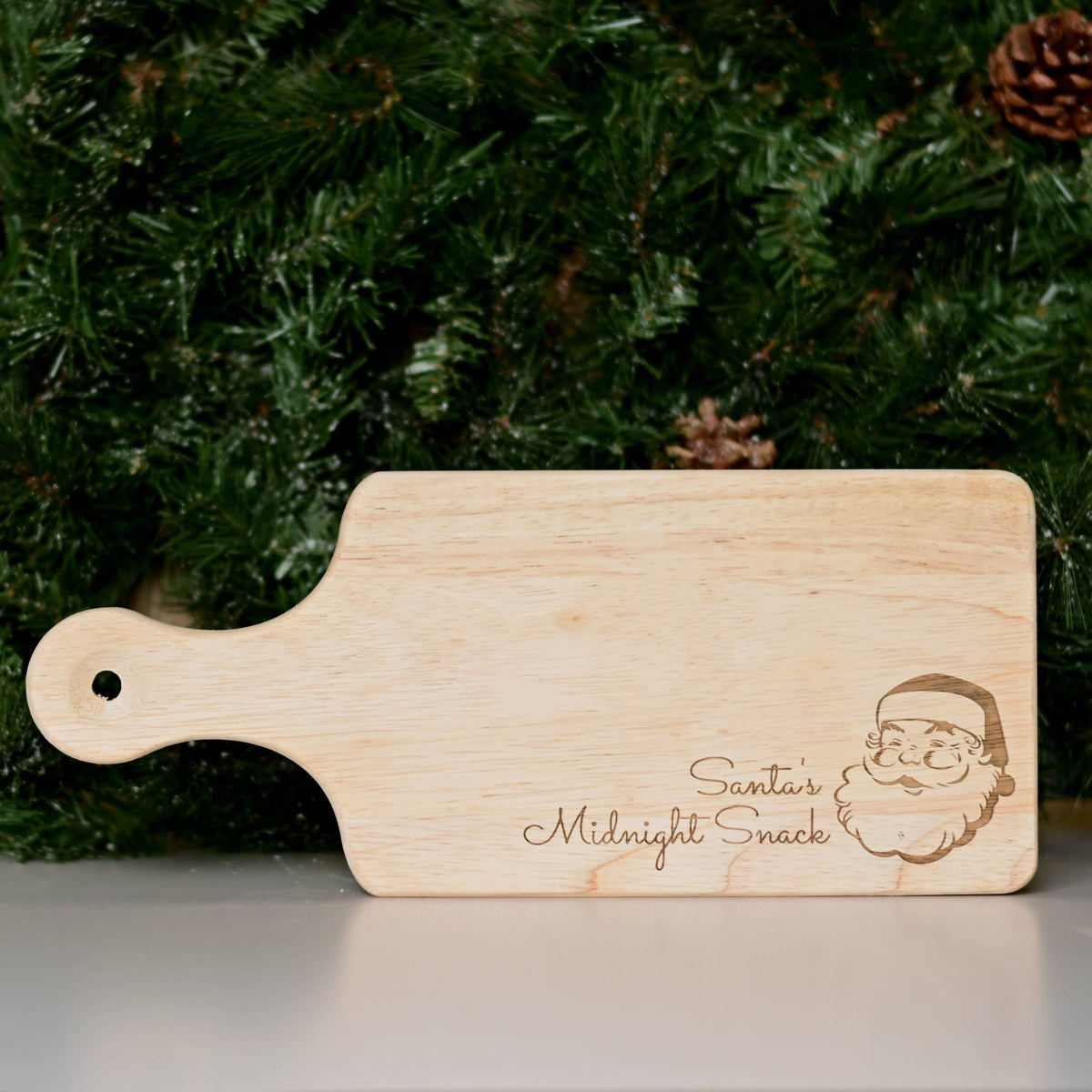 Santa's Midnight Snack Board for Holiday Milk and Cookies - Fresh Start Candles