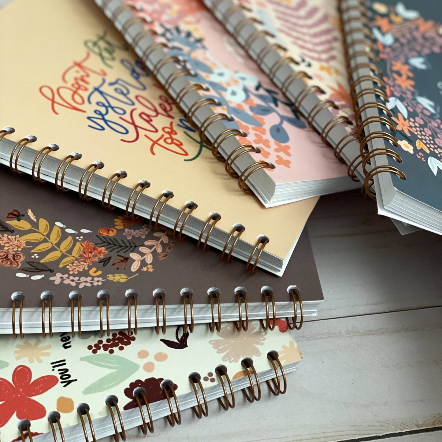Self care journal | Words have power notebook | Softcover - Fresh Start Candles