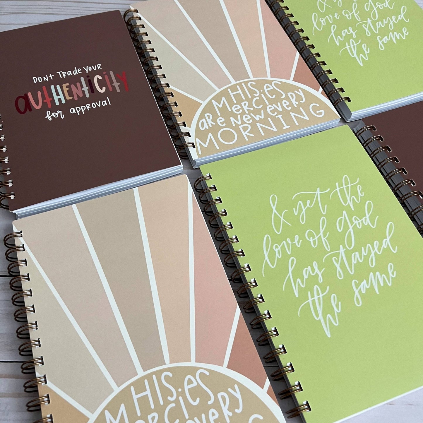Self care journal | Words have power notebook | Softcover - Fresh Start Candles