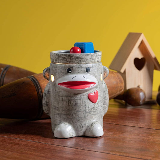Sock Monkey Fragrance and Wax Warmer - Fresh Start Candles