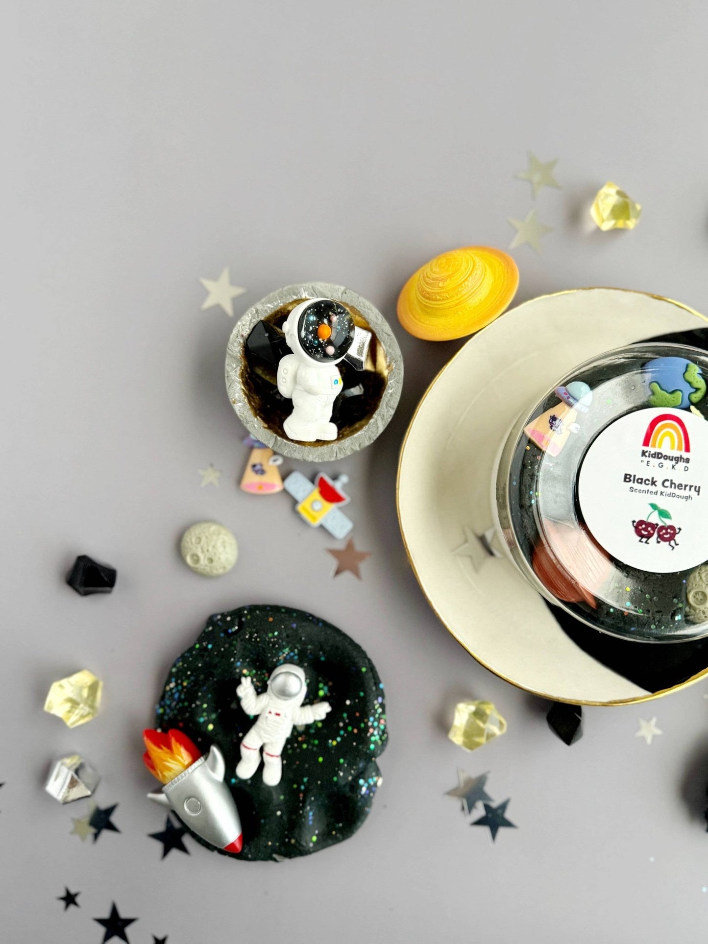 Space KidDough Play Kit - Fresh Start Candles