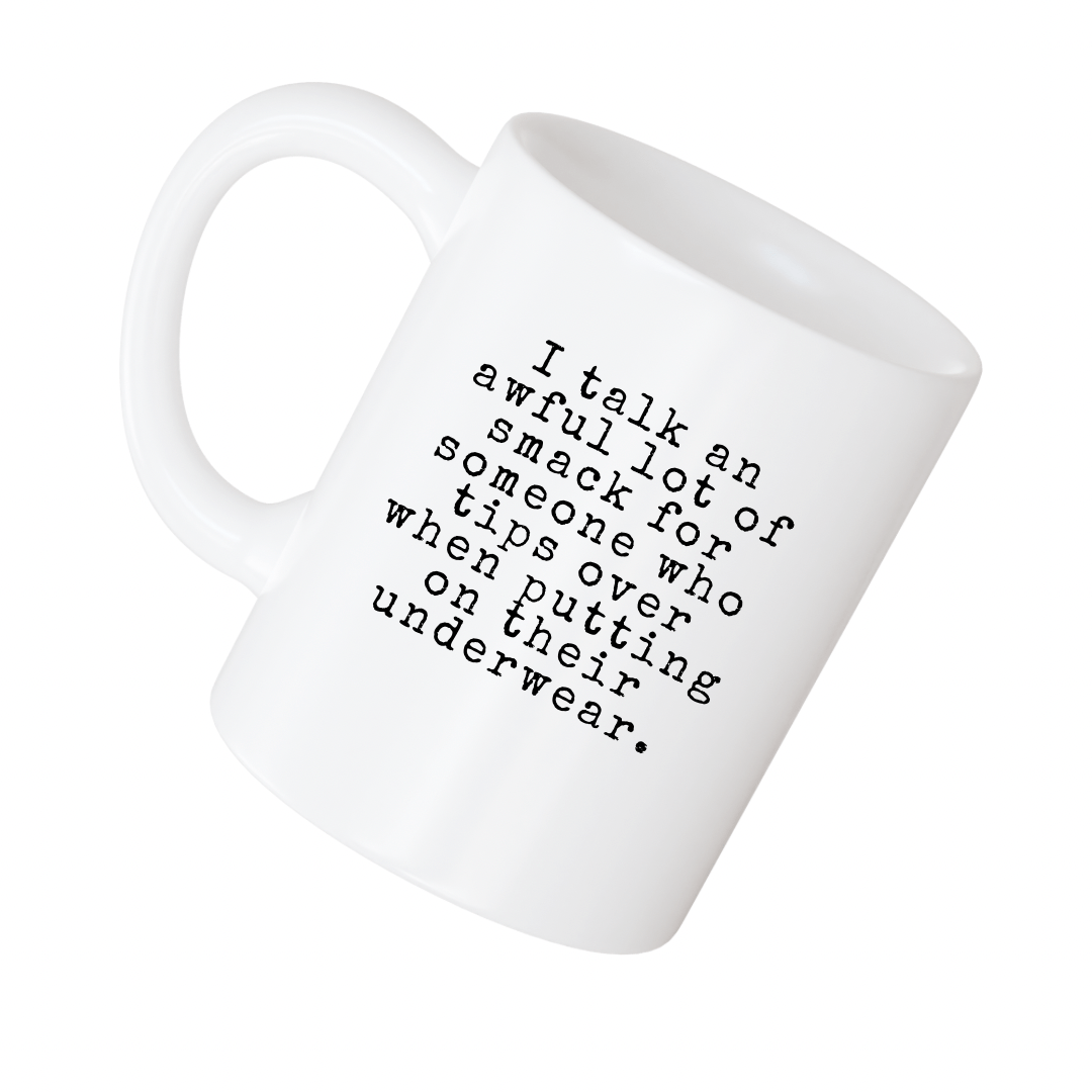 Underwear coffee cup - Fresh Start Candles