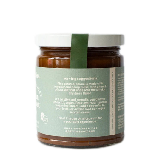 Vegan Sea Salt Caramel Sauce - Fresh Start Candles
